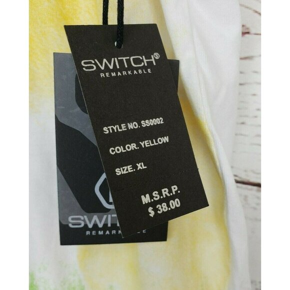 Paid In Full Money Power Respect Hustle Switch Remarkable Yellow Men XL T Shirt - Picture 10 of 12